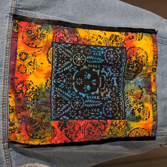 Sugar skull vest - Picture 2 of 5